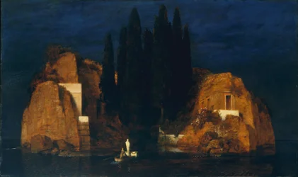Isle of the Dead, anden version, 1880 (olie på træ)